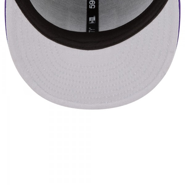 Бейсболка Sacramento Kings New Era 2-Tone 59FIFTY - Black/Purple
