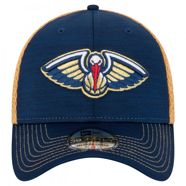 Бейсболка New Orleans Pelicans New Era Navy Active Tech Neo Flex 39THIRTY