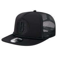 Бейсболка Brooklyn Nets New Era Tone Foam Meshback Golfer - Black