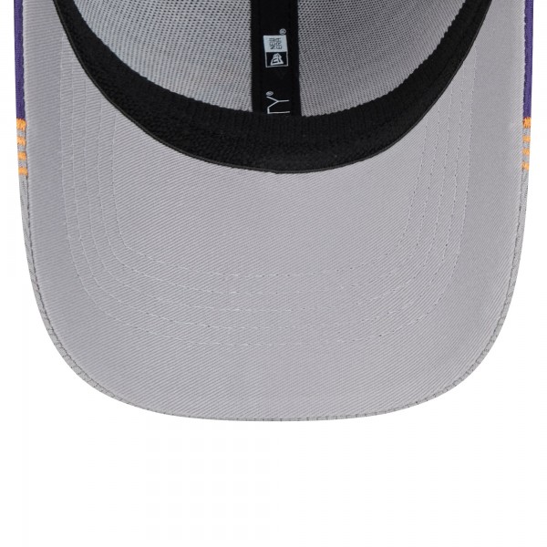 Бейсболка Phoenix Suns New Era Gray/Purple Active Trim 39THIRTY