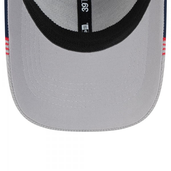 Бейсболка New Orleans Pelicans New Era Gray/Navy Active Trim 39THIRTY