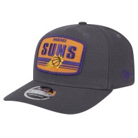 Бейсболка Phoenix Suns New Era Graphite Team Elevated Patch 9SEVENTY