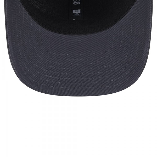 Бейсболка Los Angeles Lakers New Era Graphite Team Elevated Patch 9SEVENTY