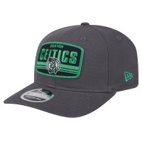 Бейсболка Boston Celtics New Era Team Elevated Patch 9SEVENTY - Graphite