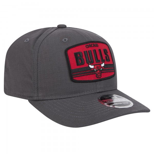 Бейсболка Chicago Bulls New Era Graphite Team Elevated Patch 9SEVENTY