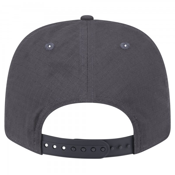Бейсболка Milwaukee Bucks New Era Graphite Team Elevated Patch 9SEVENTY