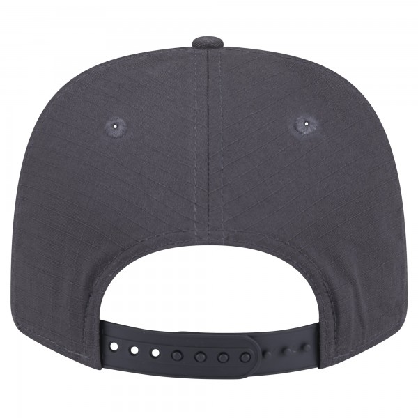 Бейсболка Miami Heat New Era Graphite Team Elevated Patch 9SEVENTY