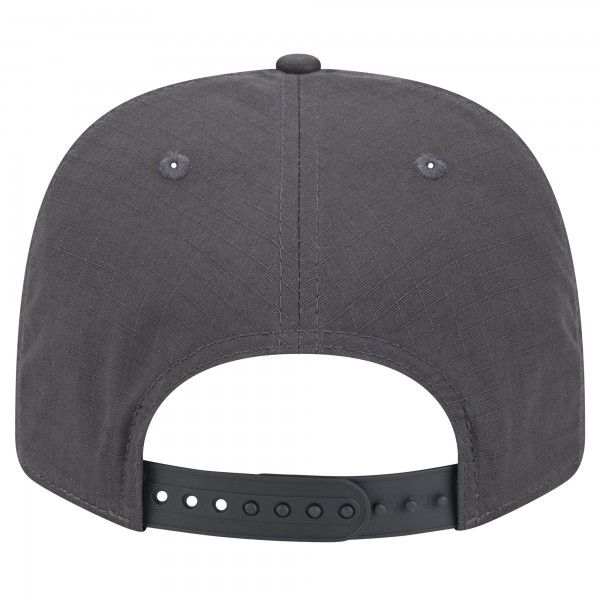 Бейсболка Philadelphia 76ers New Era Graphite Team Elevated Patch 9SEVENTY