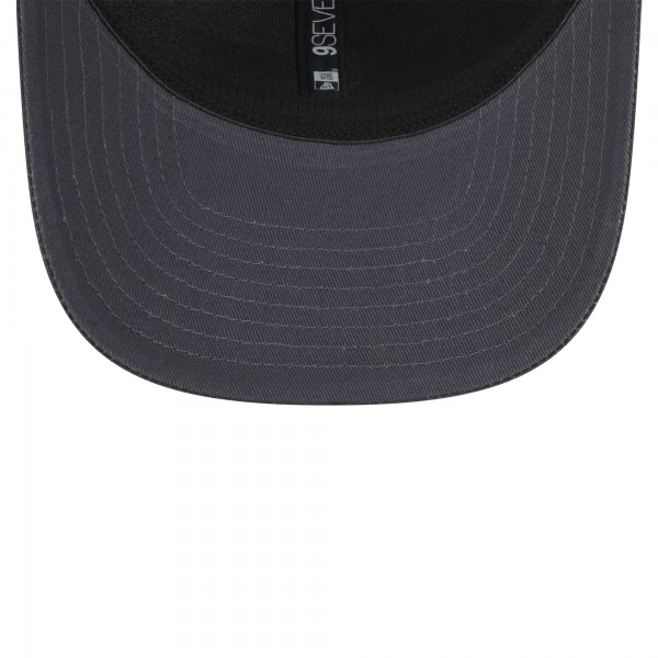 Бейсболка Philadelphia 76ers New Era Graphite Team Elevated Patch 9SEVENTY