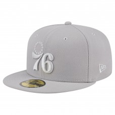 Бейсболка Philadelphia 76ers New Era Gray Color Pack 59FIFTY