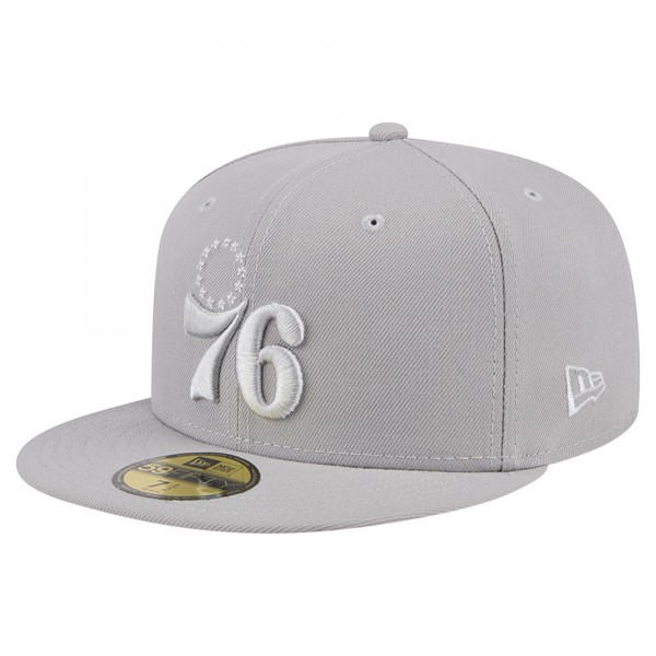 Бейсболка Philadelphia 76ers New Era Gray Color Pack 59FIFTY