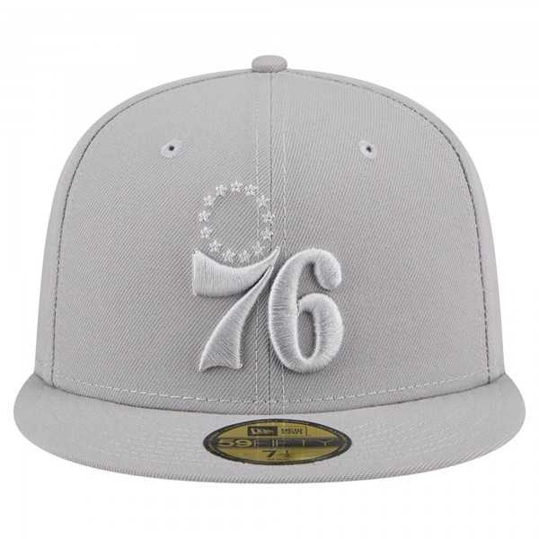 Бейсболка Philadelphia 76ers New Era Gray Color Pack 59FIFTY