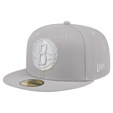 Бейсболка Brooklyn Nets New Era Color Pack 59FIFTY - Gray