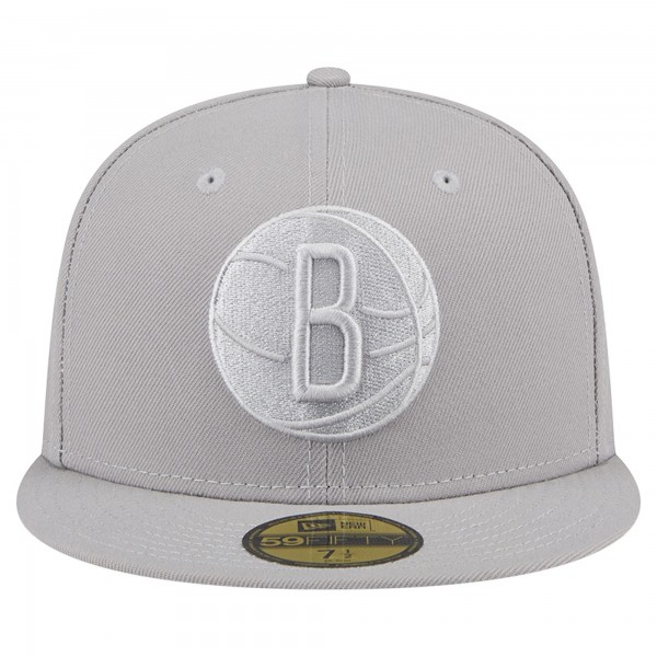 Бейсболка Brooklyn Nets New Era Color Pack 59FIFTY - Gray