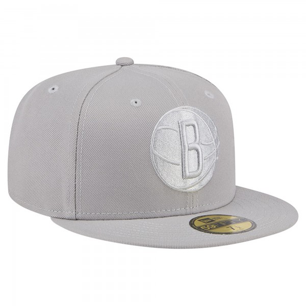 Бейсболка Brooklyn Nets New Era Color Pack 59FIFTY - Gray