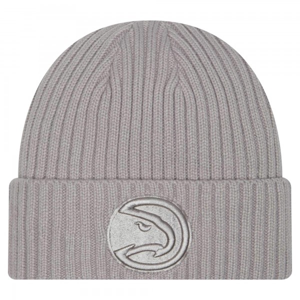 Шапка Atlanta Hawks New Era Color Pack Cuffed Knit - Gray