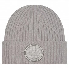 Шапка Detroit Pistons New Era Gray Color Pack Cuffed Knit