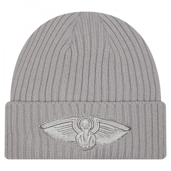 Шапка New Orleans Pelicans New Era Gray Color Pack Cuffed Knit