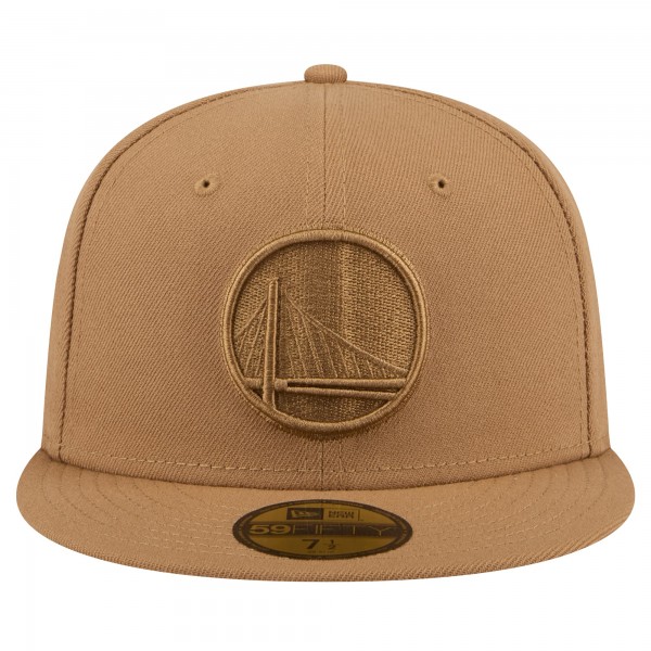 Бейсболка Golden State Warriors New Era 59FIFTY - Tan