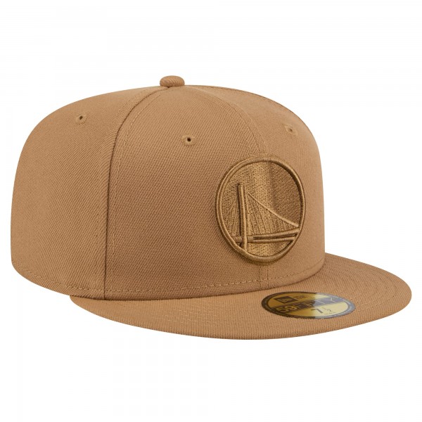 Бейсболка Golden State Warriors New Era 59FIFTY - Tan