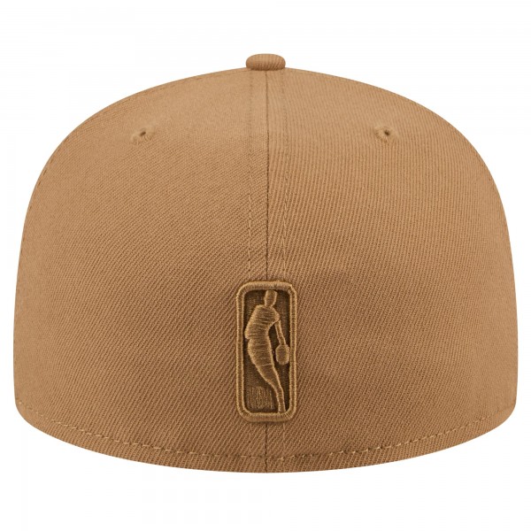 Бейсболка Golden State Warriors New Era 59FIFTY - Tan
