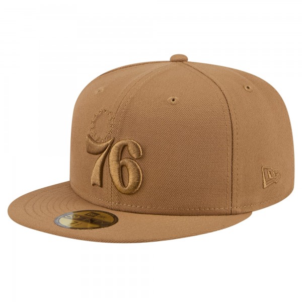 Бейсболка Philadelphia 76ers New Era Tan 59FIFTY