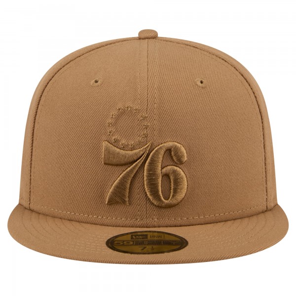 Бейсболка Philadelphia 76ers New Era Tan 59FIFTY
