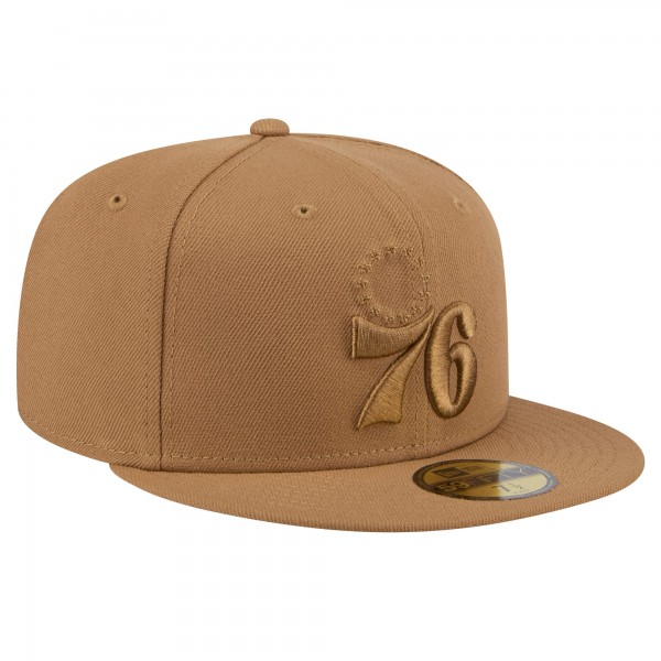 Бейсболка Philadelphia 76ers New Era Tan 59FIFTY
