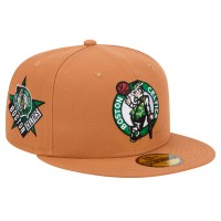 Бейсболка New Era Boston Celtics Color Pack 59FIFTY - Tan