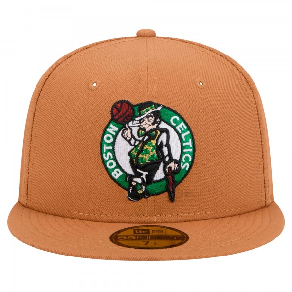 Бейсболка New Era Boston Celtics Color Pack 59FIFTY - Tan