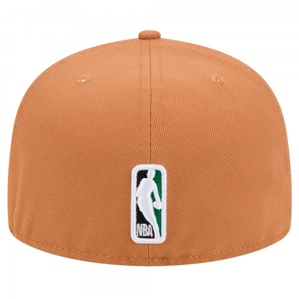 Бейсболка New Era Boston Celtics Color Pack 59FIFTY - Tan