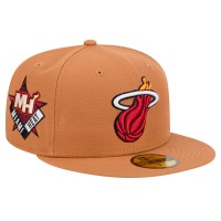 Бейсболка Miami Heat New Era Tan Color Pack 59FIFTY