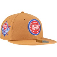 Бейсболка Detroit Pistons New Era Tan Color Pack 59FIFTY