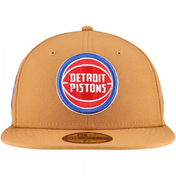 Бейсболка Detroit Pistons New Era Tan Color Pack 59FIFTY