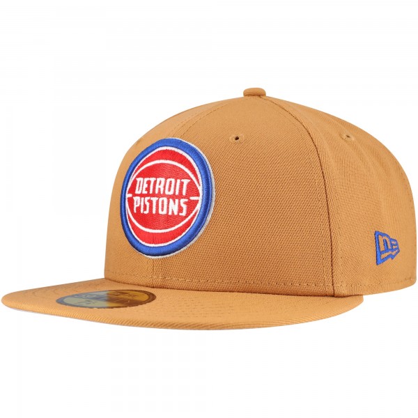 Бейсболка Detroit Pistons New Era Tan Color Pack 59FIFTY