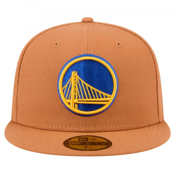 Бейсболка Golden State Warriors New Era Tan Color Pack 59FIFTY