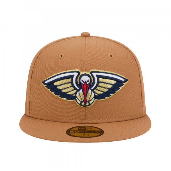 Бейсболка New Orleans Pelicans New Era Tan Color Pack 59FIFTY
