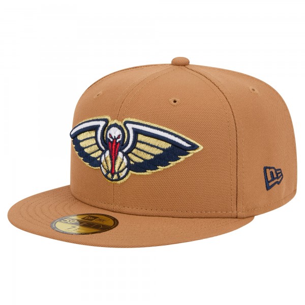 Бейсболка New Orleans Pelicans New Era Tan Color Pack 59FIFTY