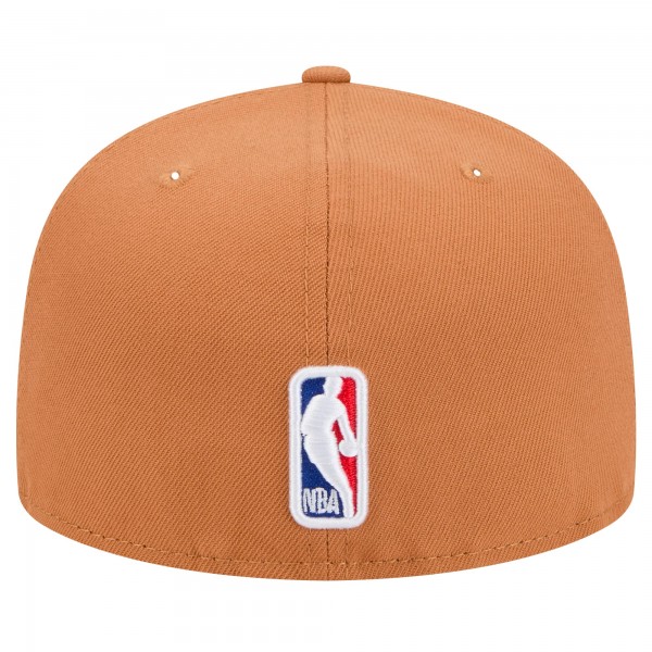 Бейсболка Philadelphia 76ers New Era Tan Color Pack 59FIFTY