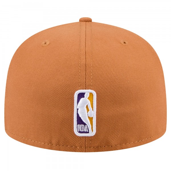 Бейсболка New Era Los Angeles Lakers Color Pack 59FIFTY - Tan