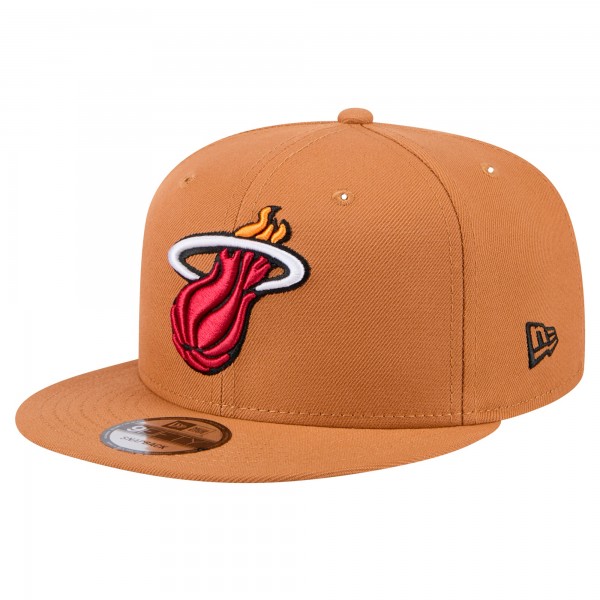 Бейсболка Miami Heat New Era Tan Color Pack 9FIFTY