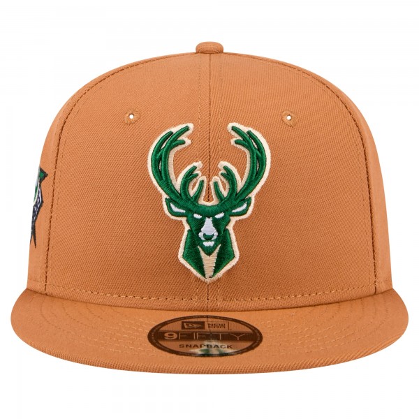 Бейсболка Milwaukee Bucks New Era Tan Color Pack 9FIFTY