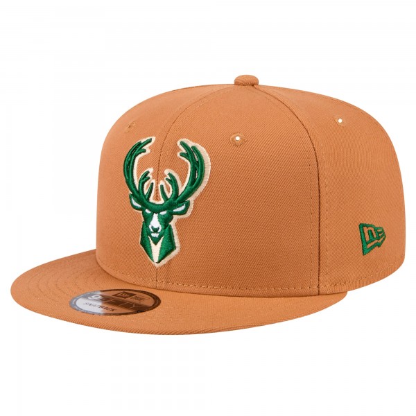 Бейсболка Milwaukee Bucks New Era Tan Color Pack 9FIFTY
