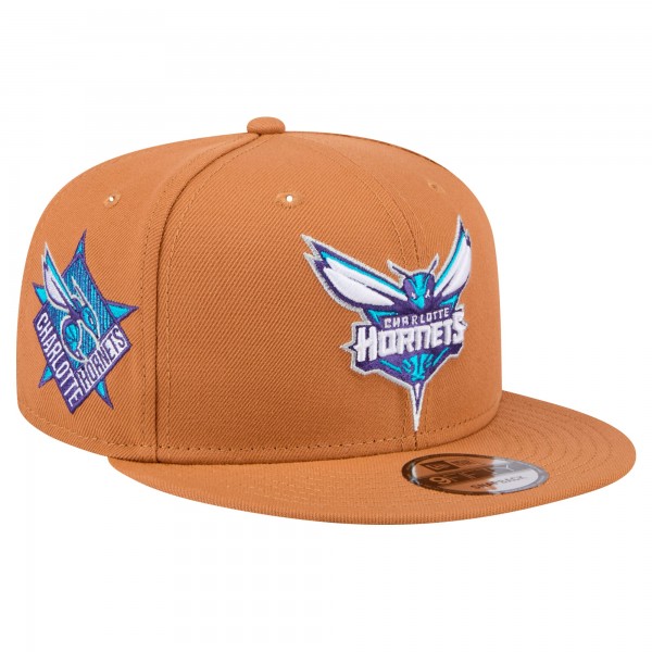 Бейсболка New Era Charlotte Hornets Color Pack 9FIFTY - Tan