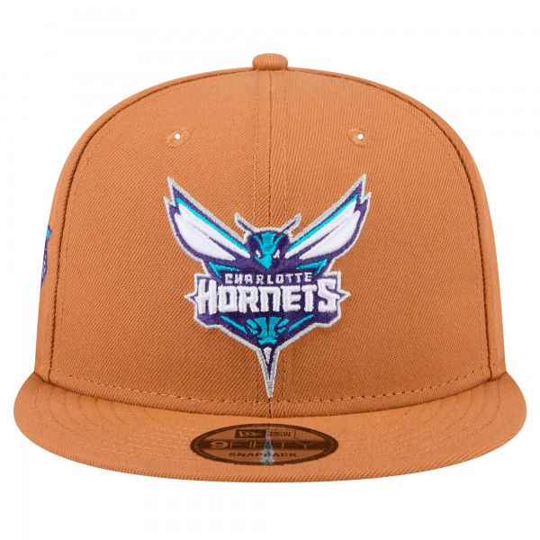 Бейсболка New Era Charlotte Hornets Color Pack 9FIFTY - Tan