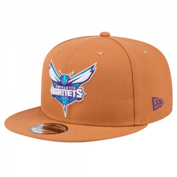 Бейсболка New Era Charlotte Hornets Color Pack 9FIFTY - Tan