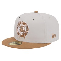 Бейсболка Boston Celtics New Era Color Pack 59FIFTY - Cream/Tan