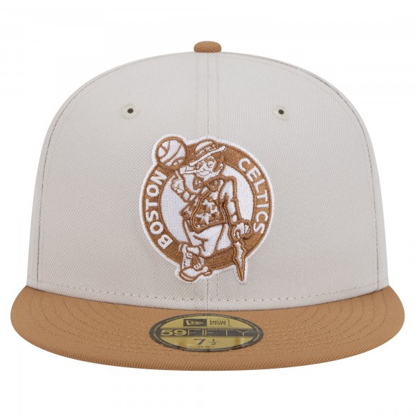 Бейсболка Boston Celtics New Era Color Pack 59FIFTY - Cream/Tan