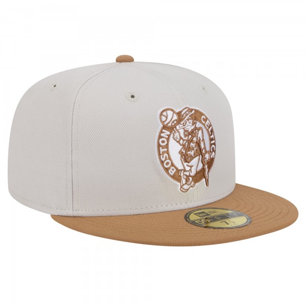 Бейсболка Boston Celtics New Era Color Pack 59FIFTY - Cream/Tan