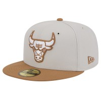 Бейсболка Chicago Bulls New Era Color Pack 59FIFTY - Cream/Tan